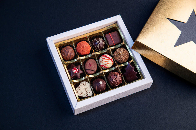 
                  
                    Pralinenschachtel "Stern"
                  
                